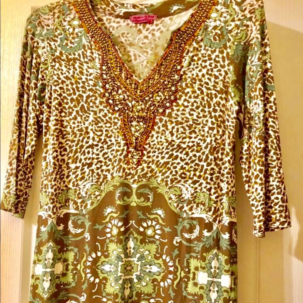 JOYOUS AND FREE TUNIC TOP